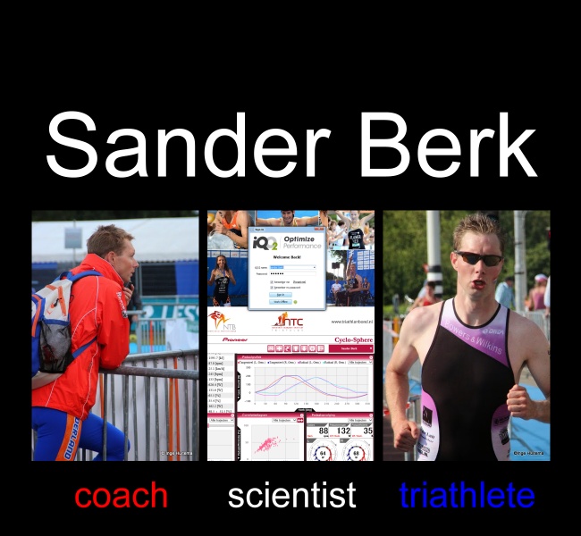 Sander Berk, coach - scientist - triathlete